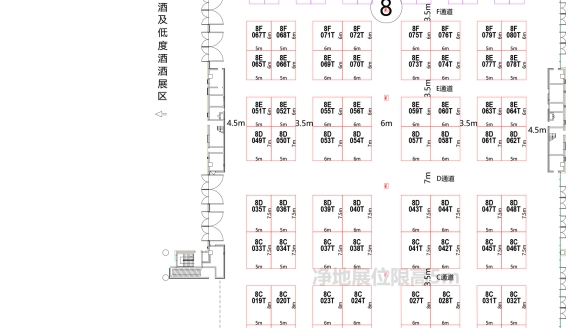 第110届成都糖酒会【葡萄酒及国际烈酒类馆】图纸
